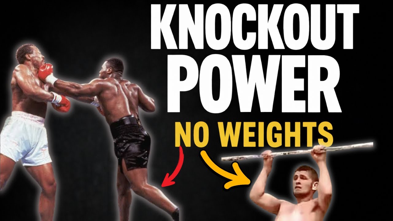 KNOCKOUT POWER WITH NO WEIGHTS (HERE IS HOW)