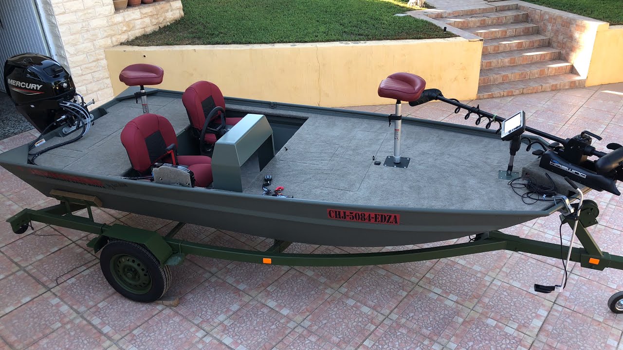 Motorización máxima para JON BOAT (25CV 4T) | Cómo motorizar tu propio BASS BOAT | PASO a PASO |