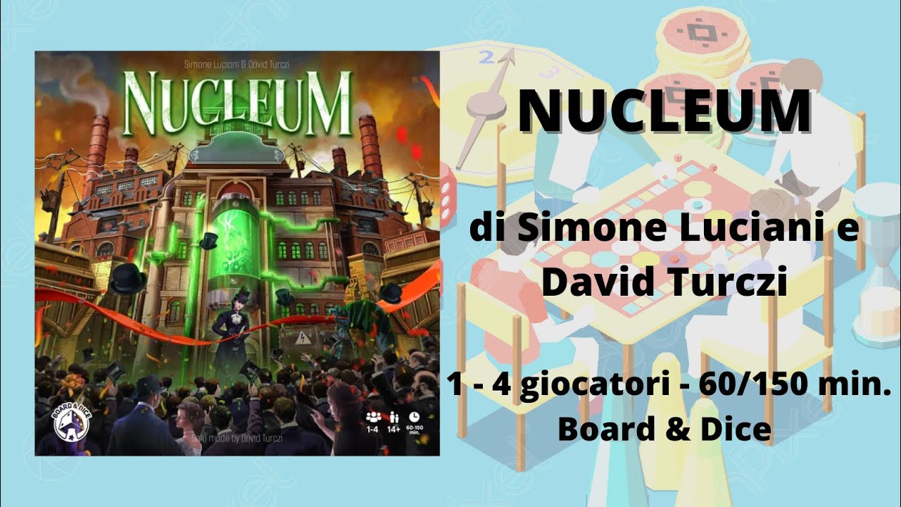 Nucleum (gioco da tavolo) - Tutorial italiano