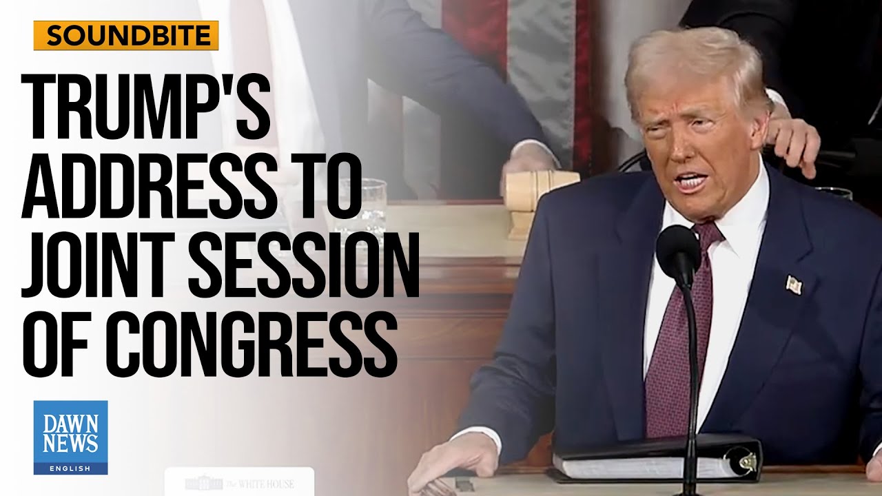 FULL Speech: Trump’s Congress Address – March 4, 2025 | Dawn News English