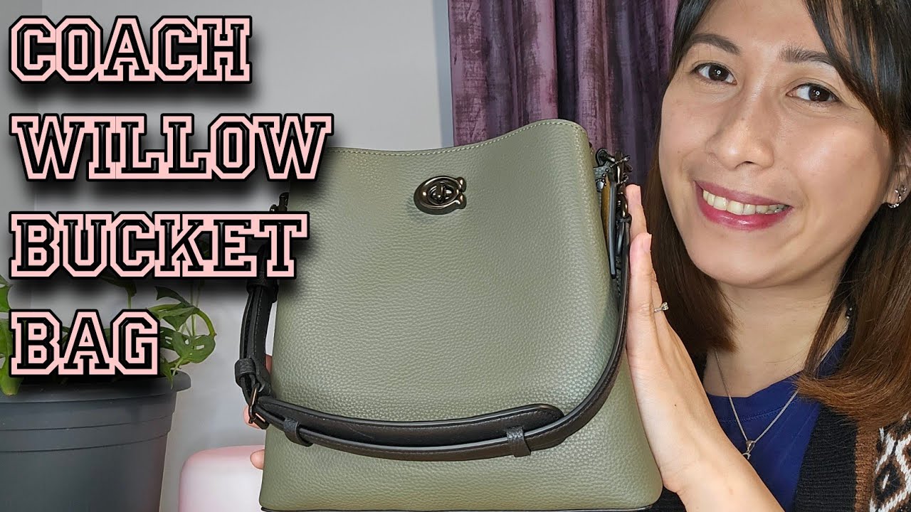 Coach Willow Bucket Bag, unboxing,review #coachbag #bucketbag #bagreview #productreview #trendingbag