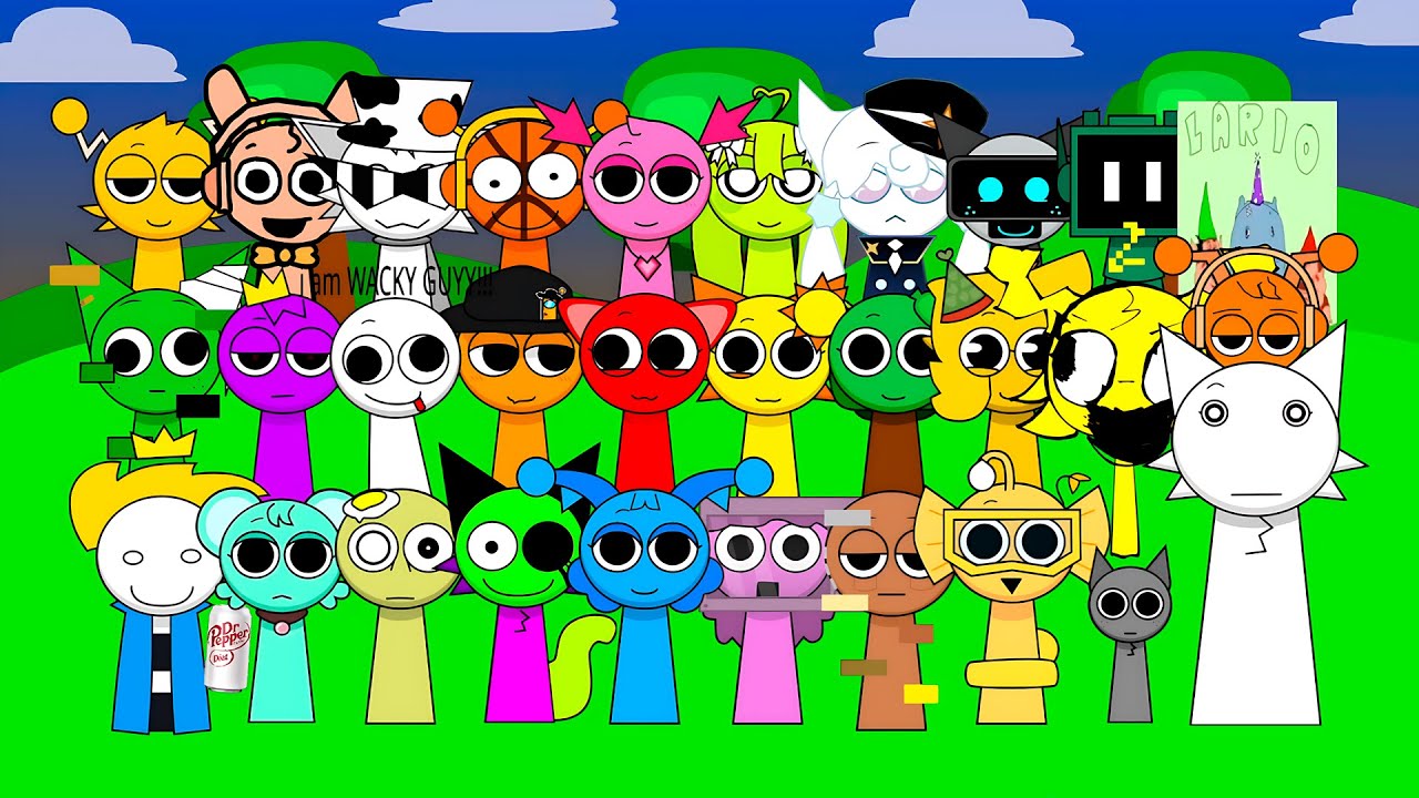 Incredibox Sprunki Evening But ALL Characters Together (FULL UPDATE)