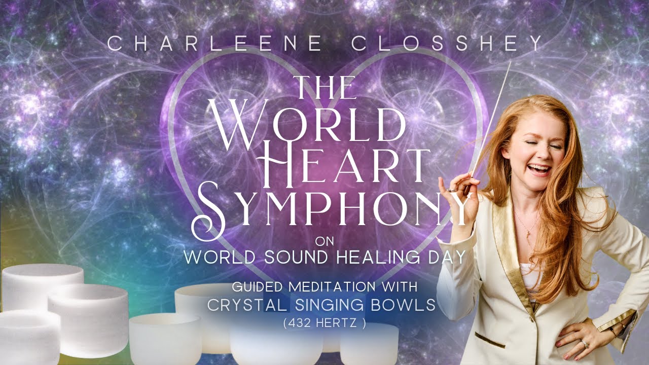 WORLD SOUND HEALING DAY ♫ 432 Hertz Guided Meditation for Heart Coherence & Global Peace 🤍