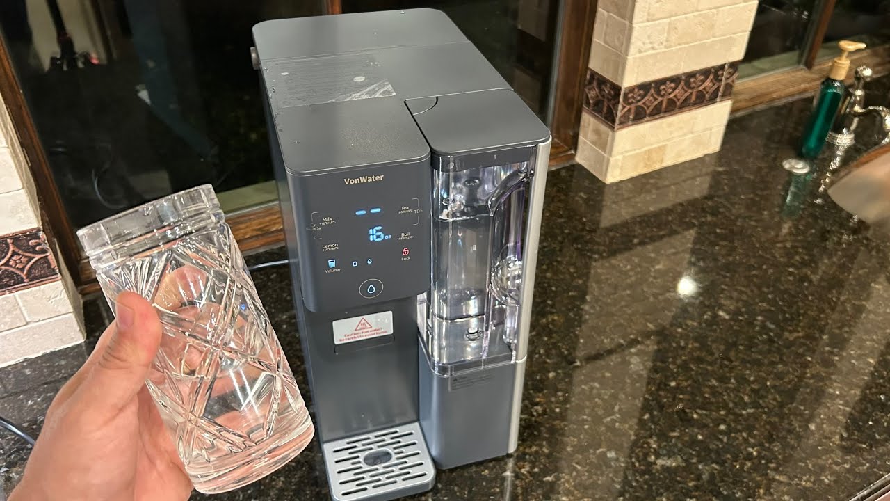 Instant Hot! Countertop Reverse Osmosis Water Filter and Heater by VONWATER