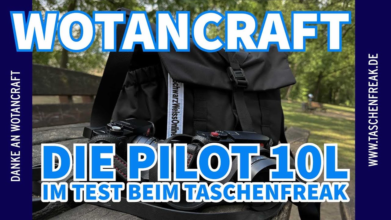 🎒 WOTANCRAFT PILOT 10L – Was passt da rein? Und warum liebe ich sie (fast) mehr als die 7L?