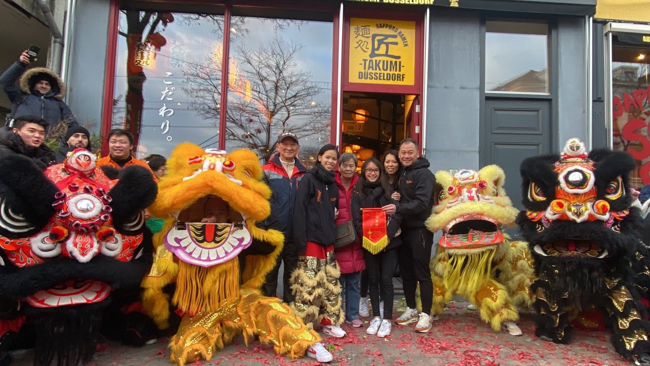 Lion Dance Chinese New Year Rotterdam 2023 Takumi