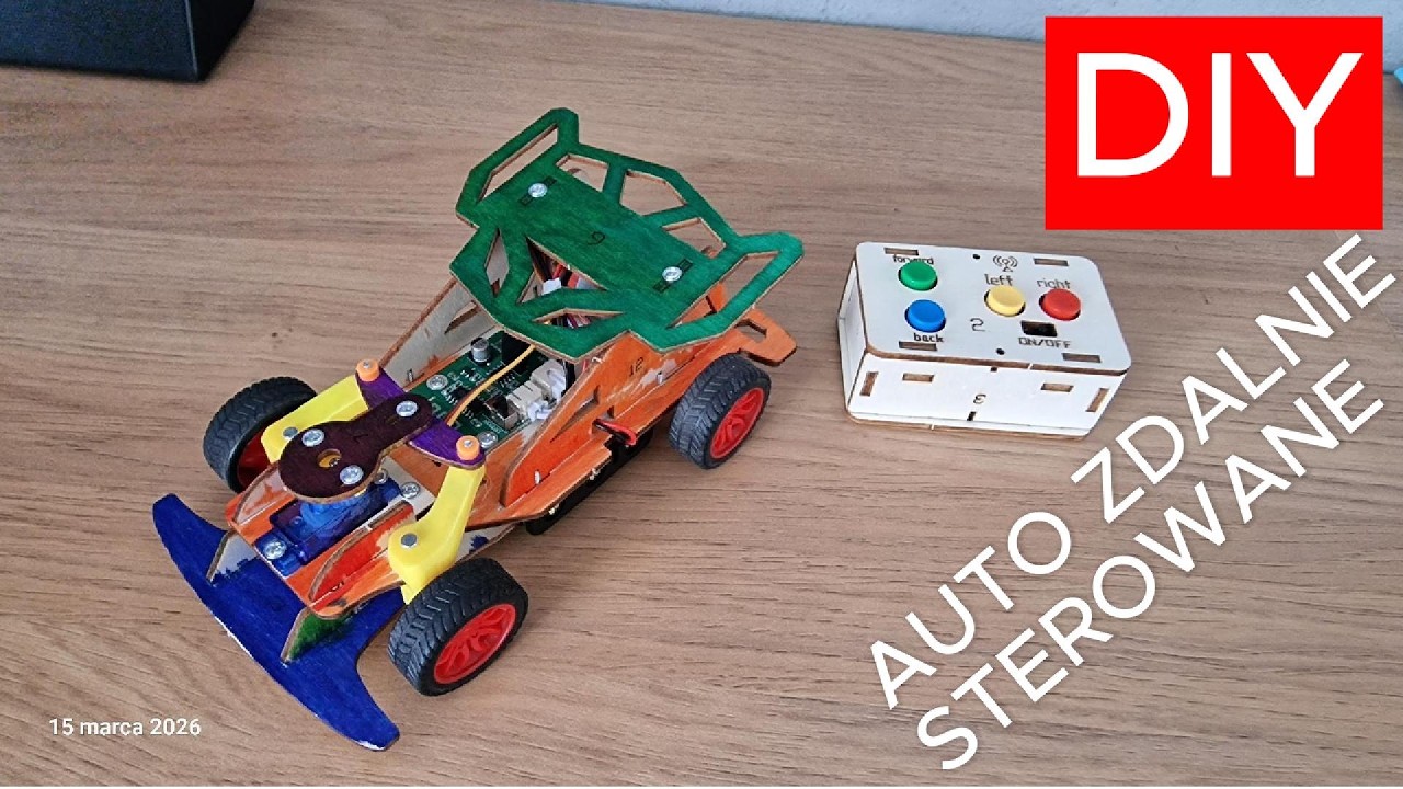 DYI zdalnie sterowane auto