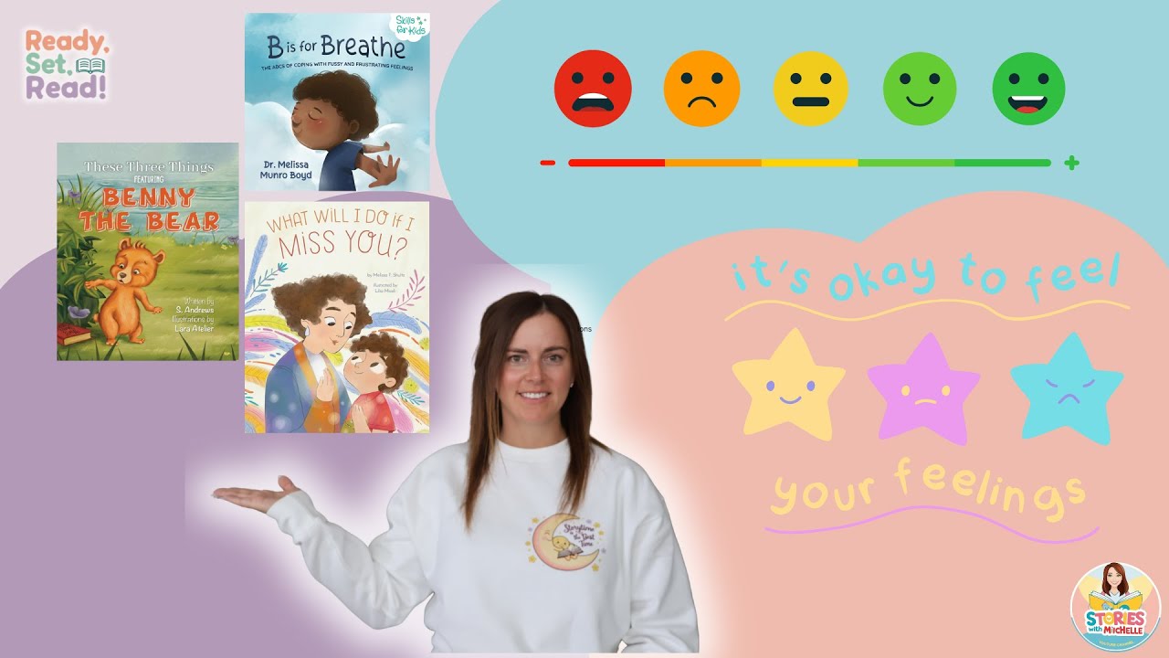 Big Feelings & Gentle Tools | Managing Emotions | Read Aloud Stories with Michelle