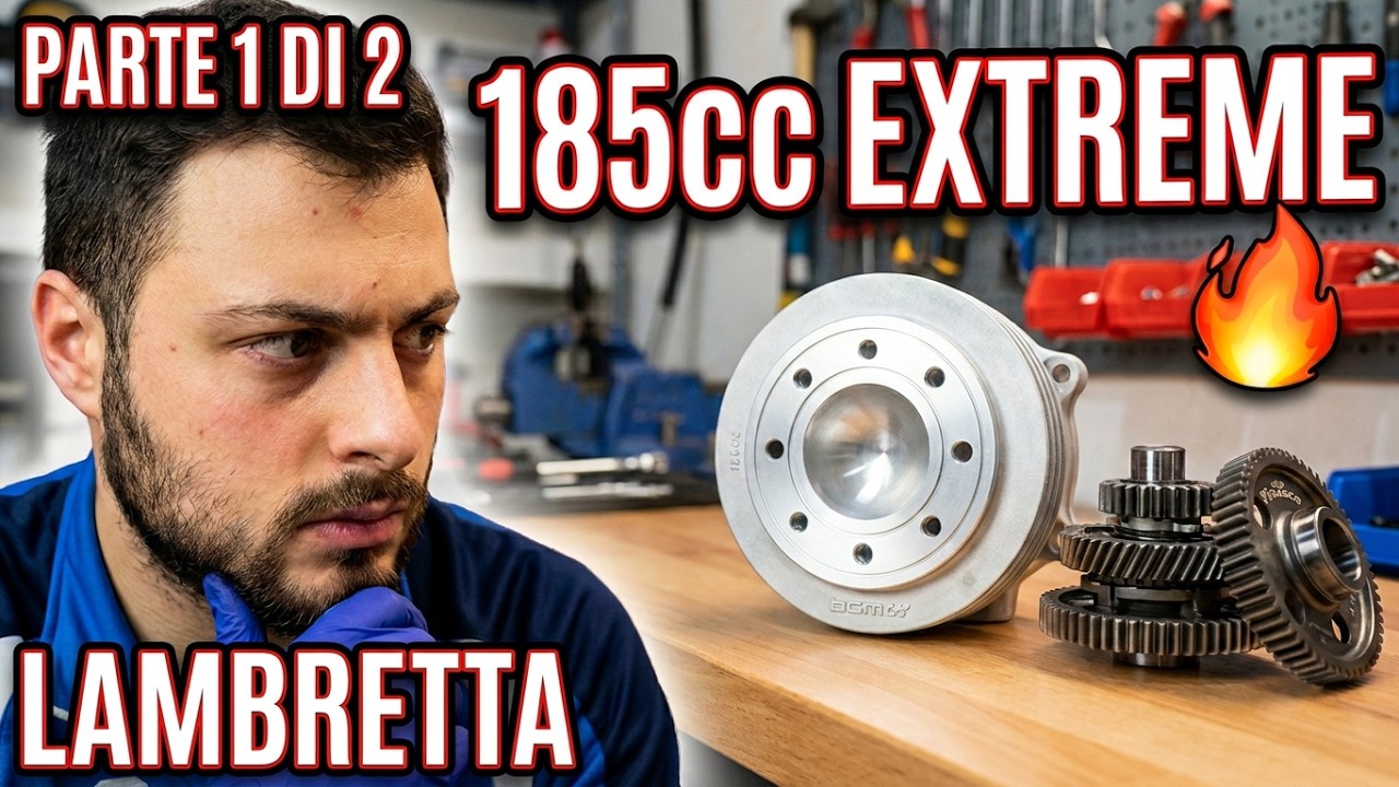 22 - Elaborazione Lambretta BGM 185cc - parte 1 di 2