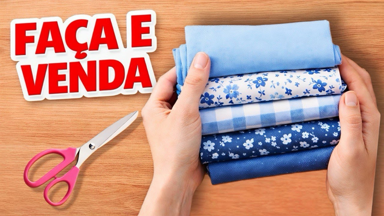 5 ideias de costura fáceis para vender muito 💰