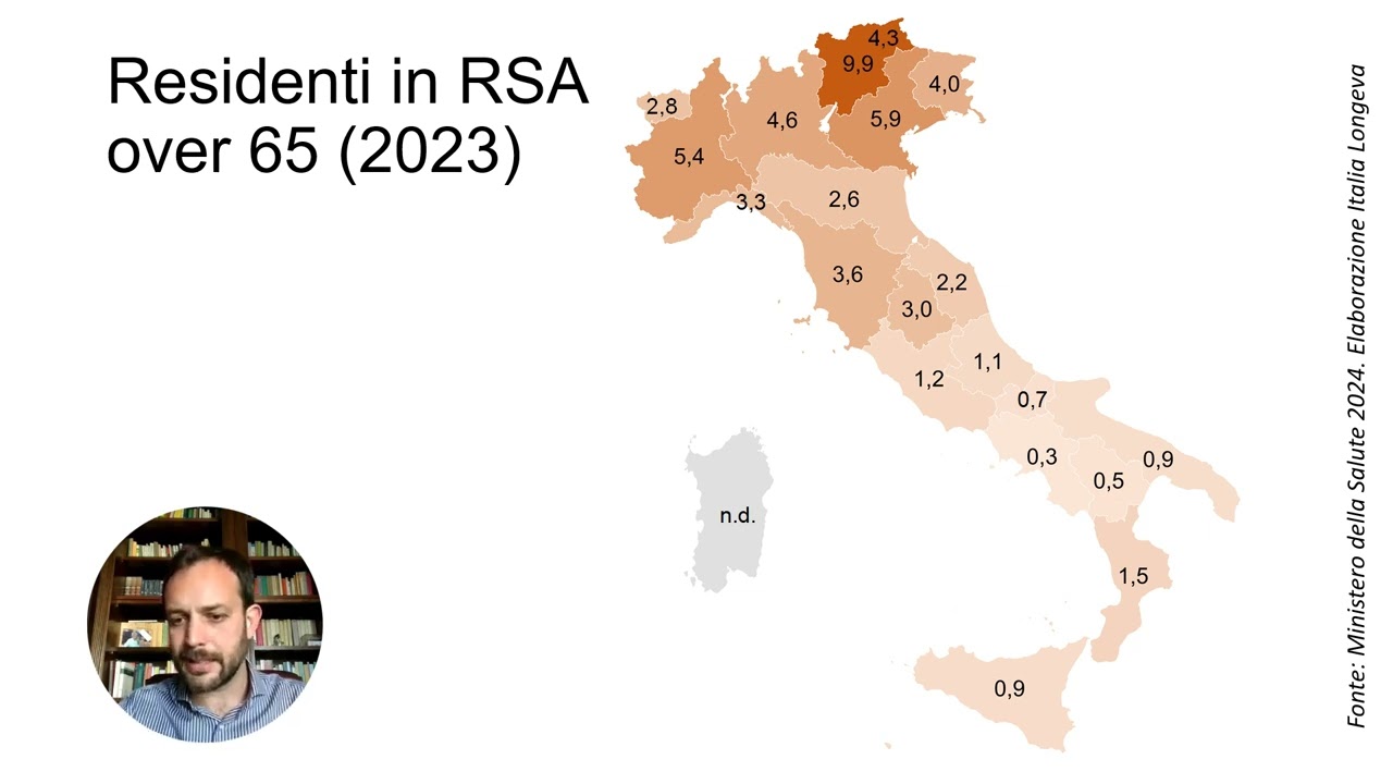 Davide Vetrano, consulente scientifico di Italia Longeva, illustra i risultati dell'Indagine 2024