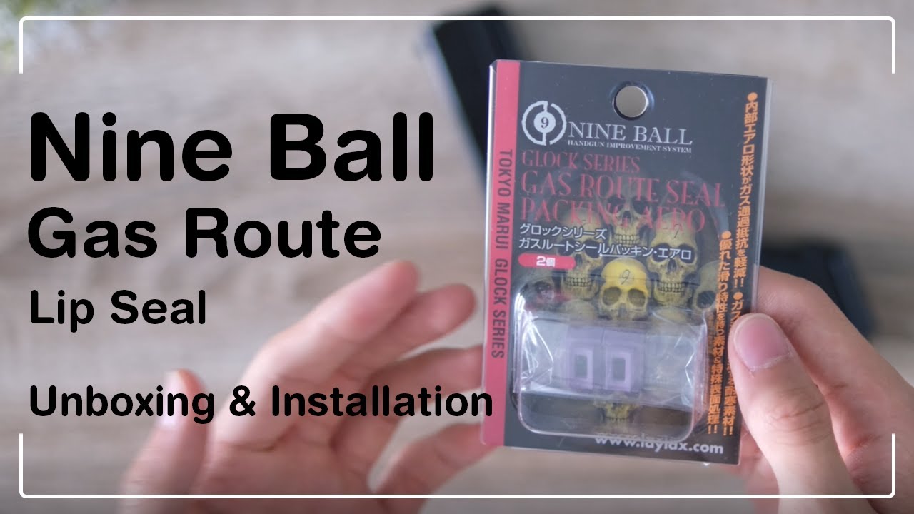 Nine Ball Gas Route Lip Seal for G Series Unboxing and Installation