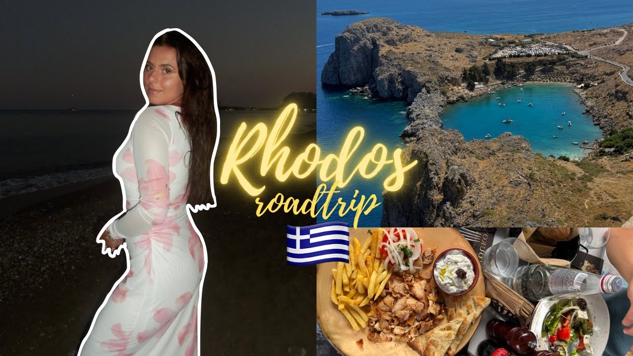 ROMANTICKÝ ROADTRIP PO RHODOSU🇬🇷👩🏽‍❤️‍💋‍👨🏽 | Lucy