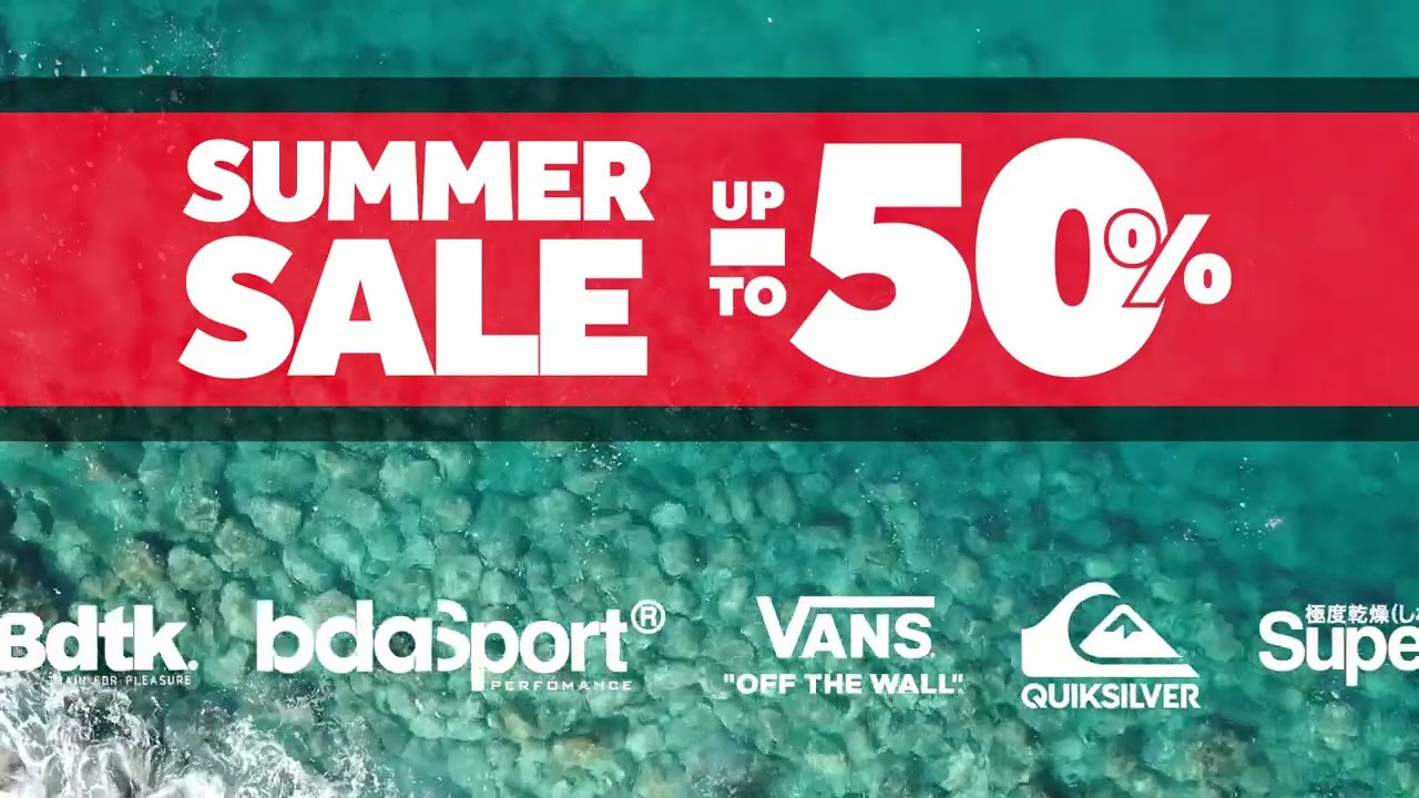 Summer Sale up to -50%