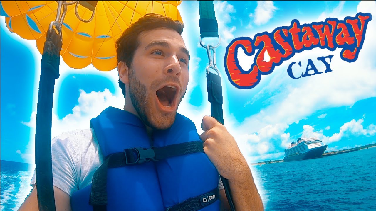 Disney Dream Cruise | Castaway Cay | Parasailing | Vlog 5