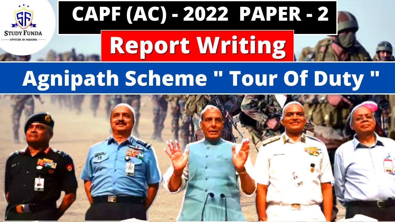 CAPF AC Paper 2 Report Writing With Example | Tour of Duty |