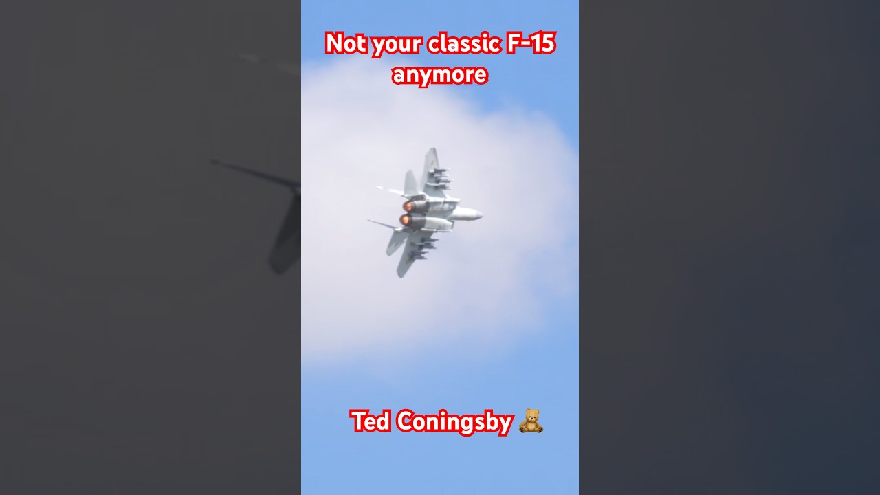 NOT YOUR CLASSIC 70s F15 ANYMORE &bull; BOEING TEST PILOTS TAKES F-15QA FOR A RIDE #fyp #militaryaircraft