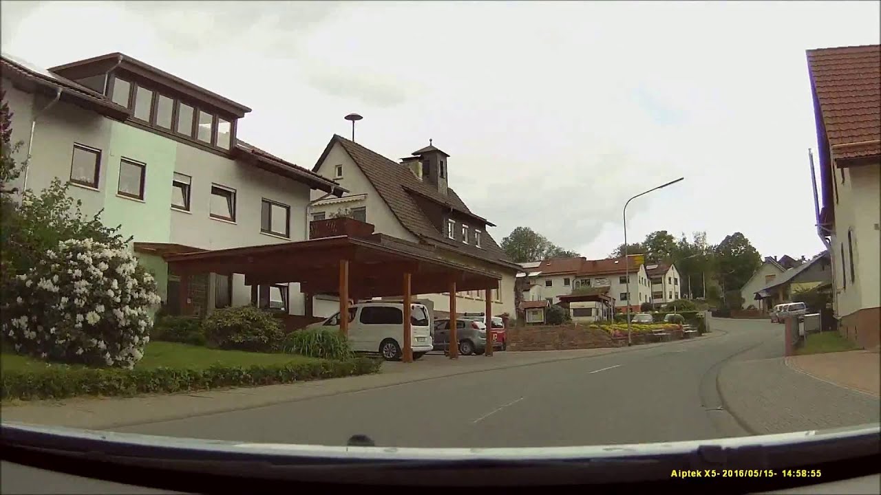 Autofahrt im Odenwald/HP: Gadern im &Uuml;berwald