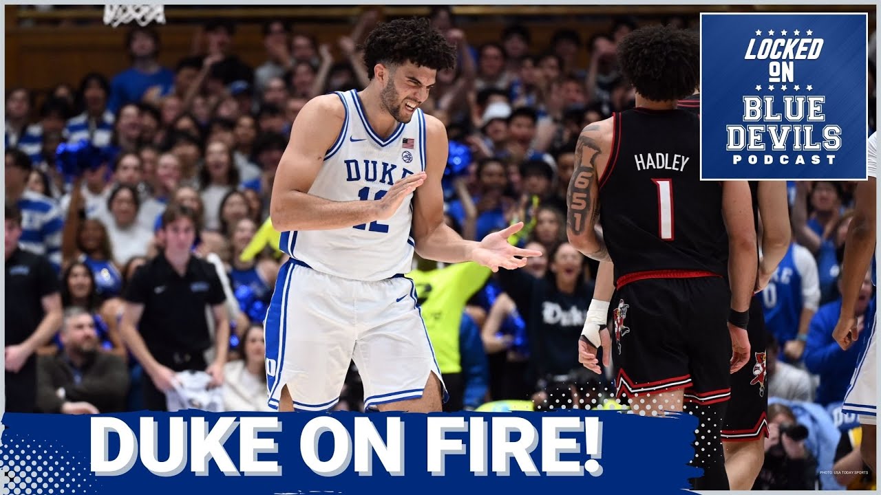 Duke Basketball SHATTERS Louisville Cardinals With MONSTER ACC Blowout Win