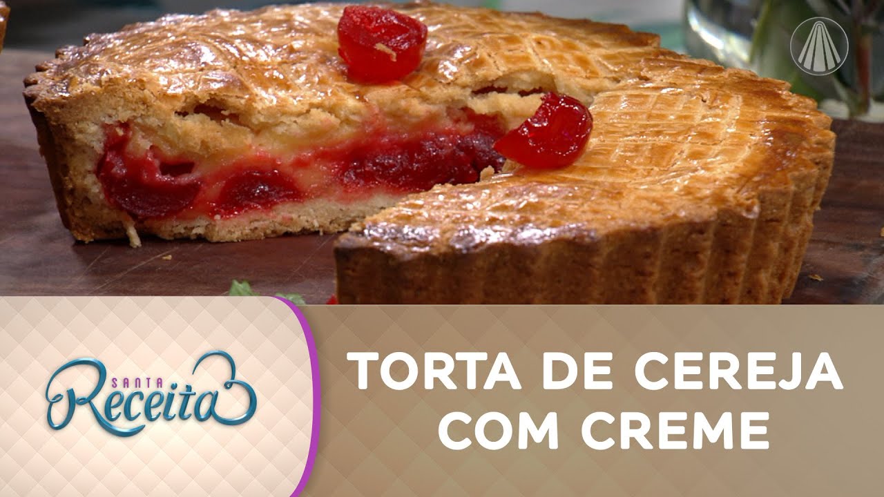 Torta de cereja com creme: receita fácil para a sobremesa em família