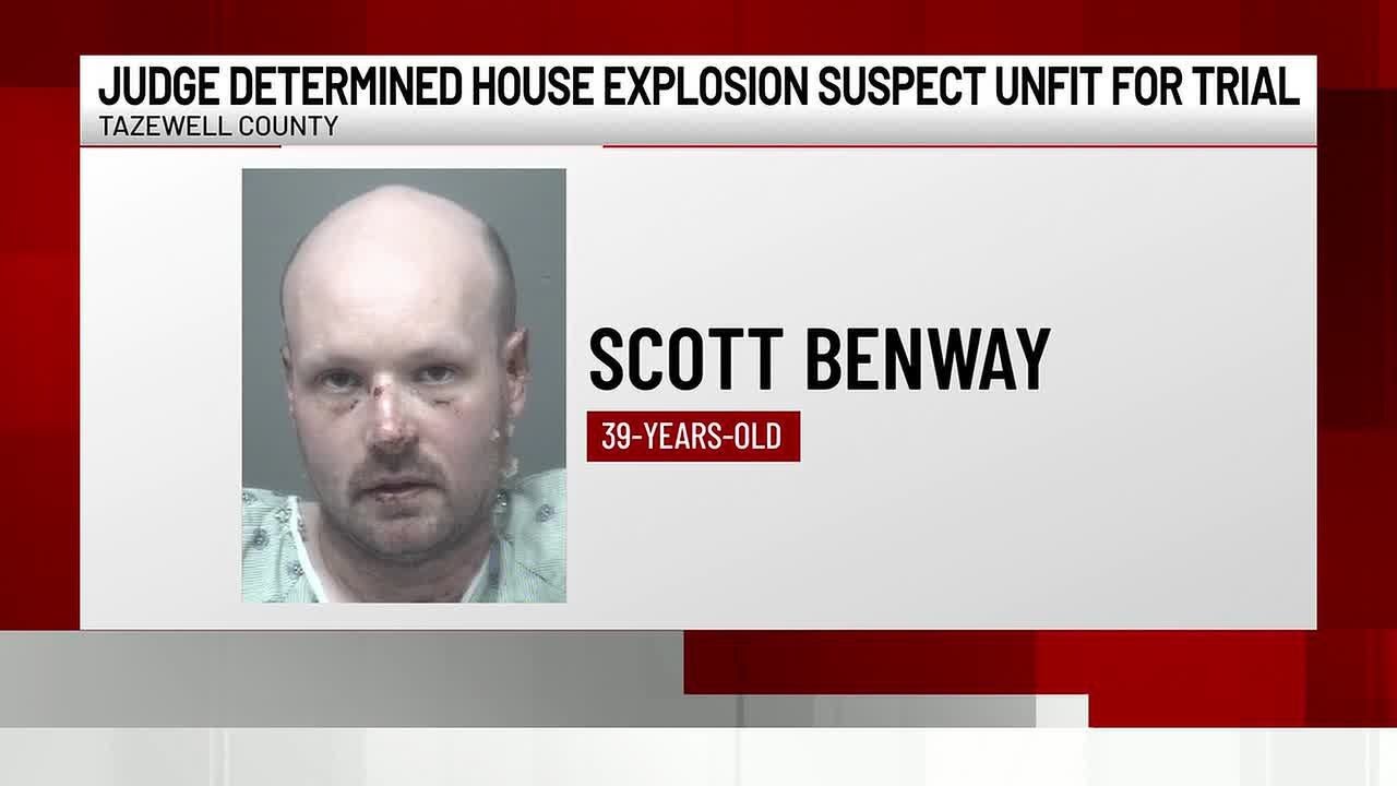 Washington house explosion suspect deemed unfit for trial