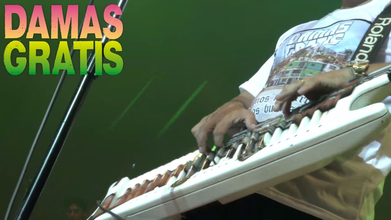 Damas Gratis - Ahora me dejas, El gobernado,  Yo ando Ganando - Luna Park en vivo
