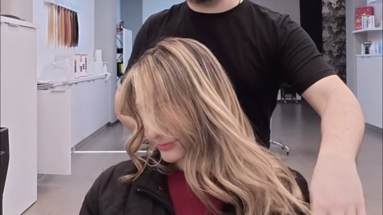 Hair balayage 