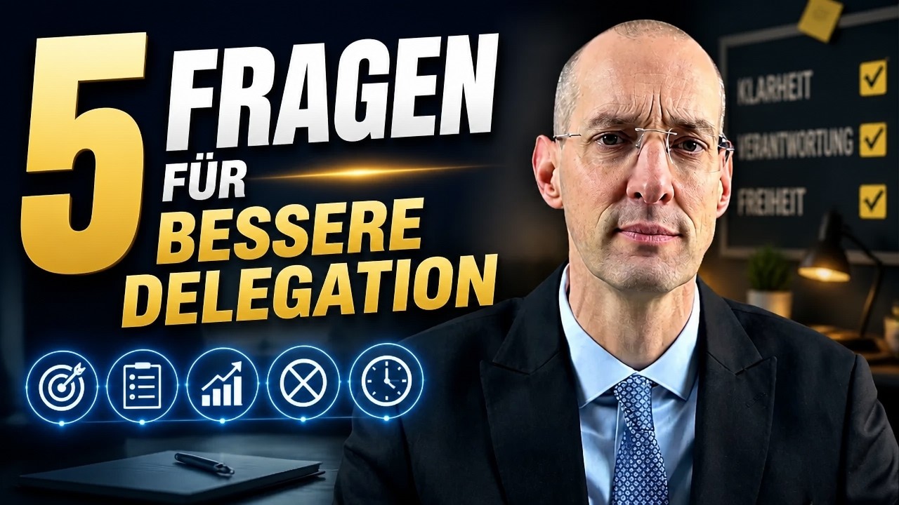 Diese 5 Führungsfragen entlasten Unternehmer und machen Teams selbstständig & verantwortlich