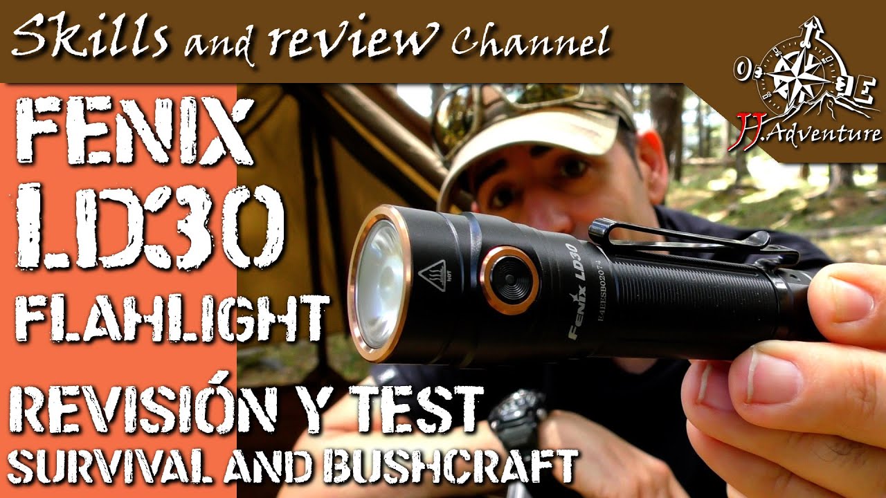 🔦  Fenix LD30 flashlight | Linterna TÁCTICA o EDC 