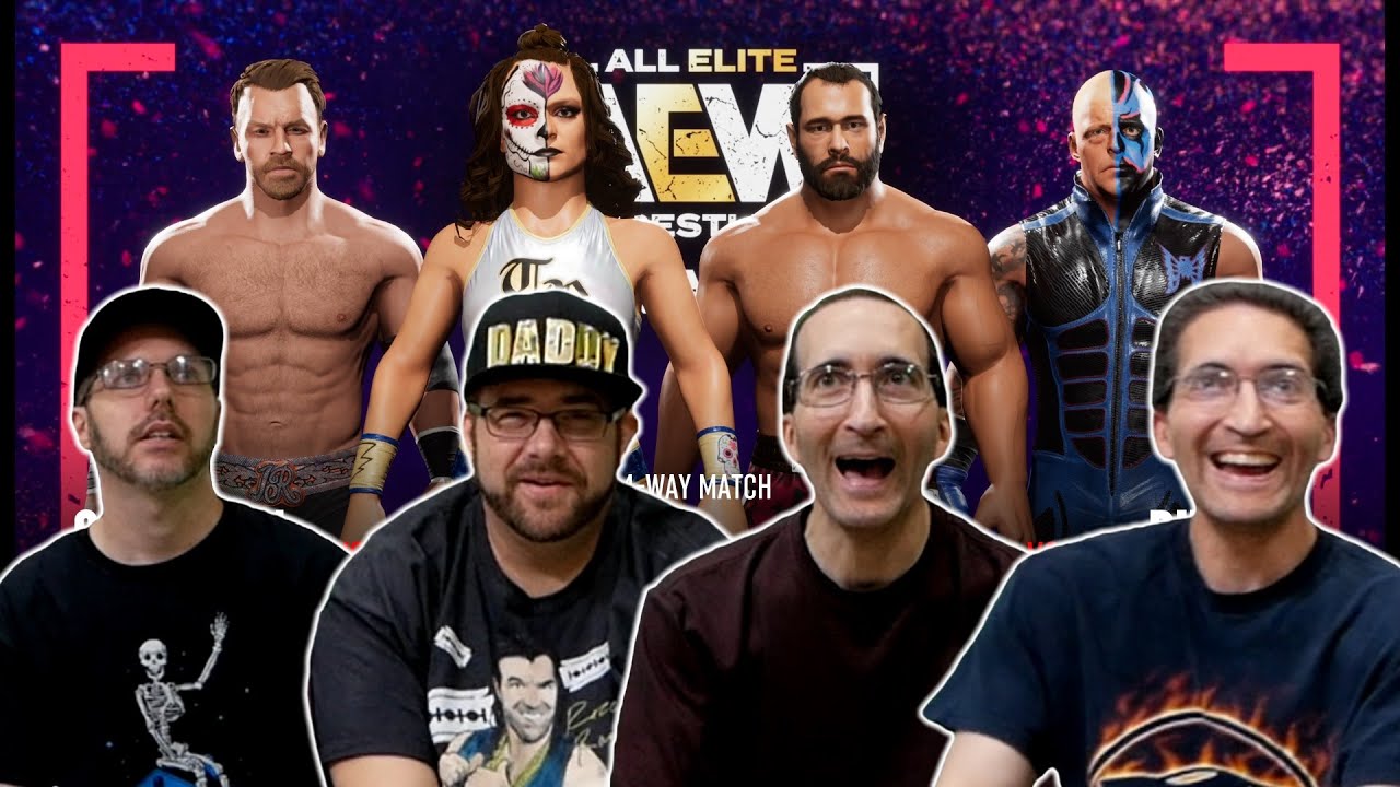 AEW: Fight Forever 4 Way Title Match (Perplexing Pixels Championship)