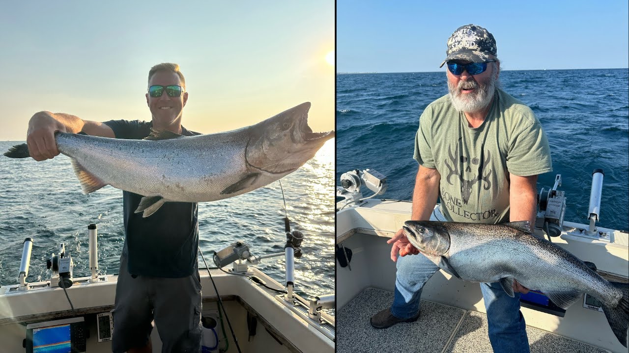 Lake Michigan Salmon Fishing: Manistee