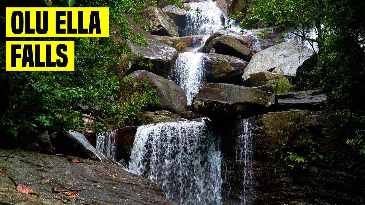 Olu Ella Falls | Beautiful Waterfalls in Sri Lanka (Amanawela - Yatiyanthota)