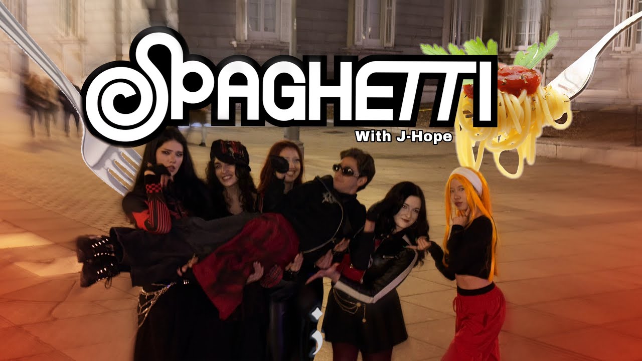 [ KPOP IN PUBLIC | ONE TAKE ] LE SSERAFIM (르세라핌) - ‘SPAGHETTI’ ft. J-Hope Dance cover
