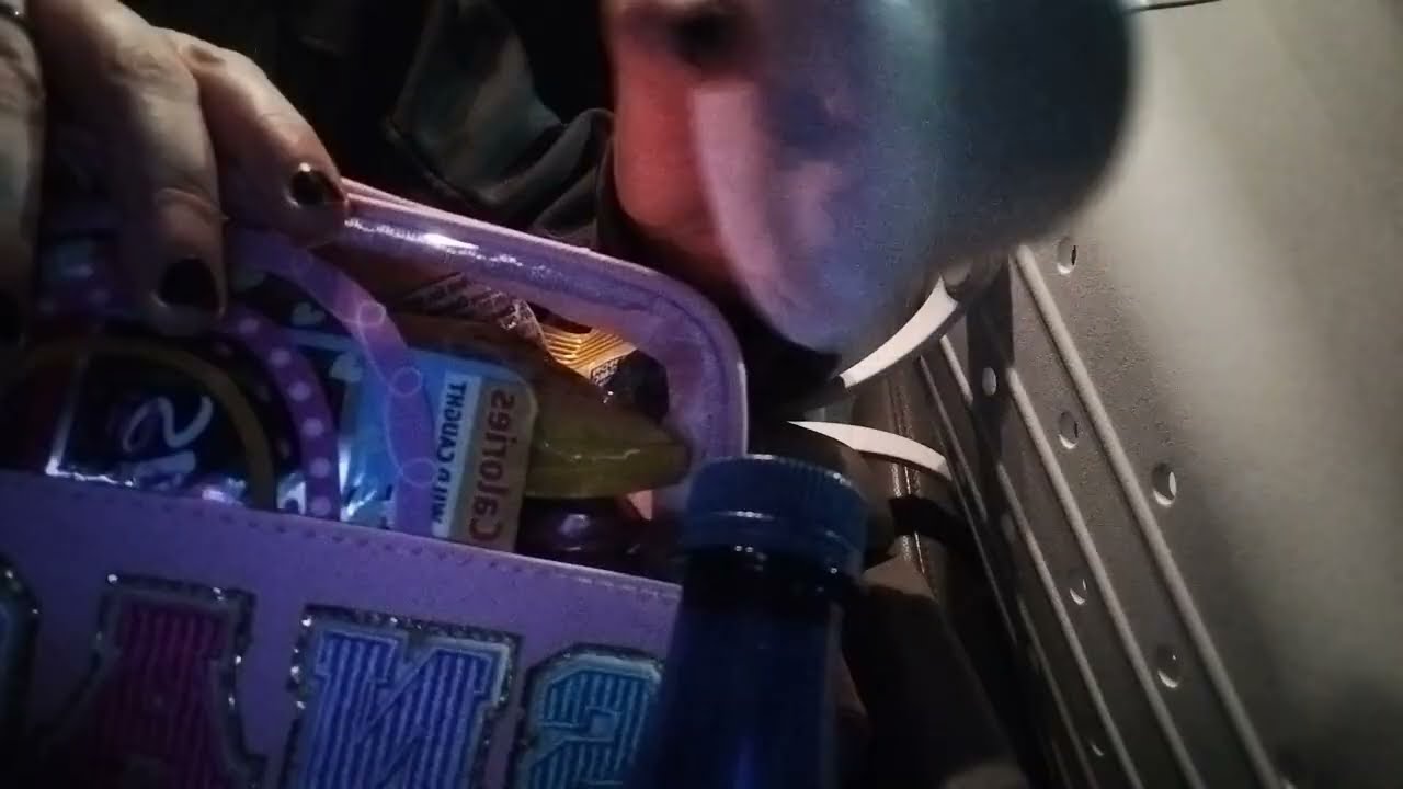 ASMR soft spoken what I packed for lunch for a 12 hour night shift as a tele tech 
