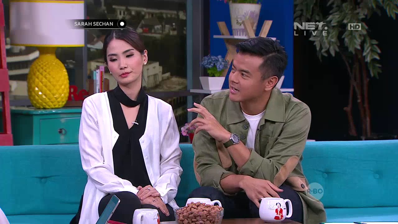 Fiona & Diyon Wiyoko Kompak dan Romantis di Games Uji Kekompakan