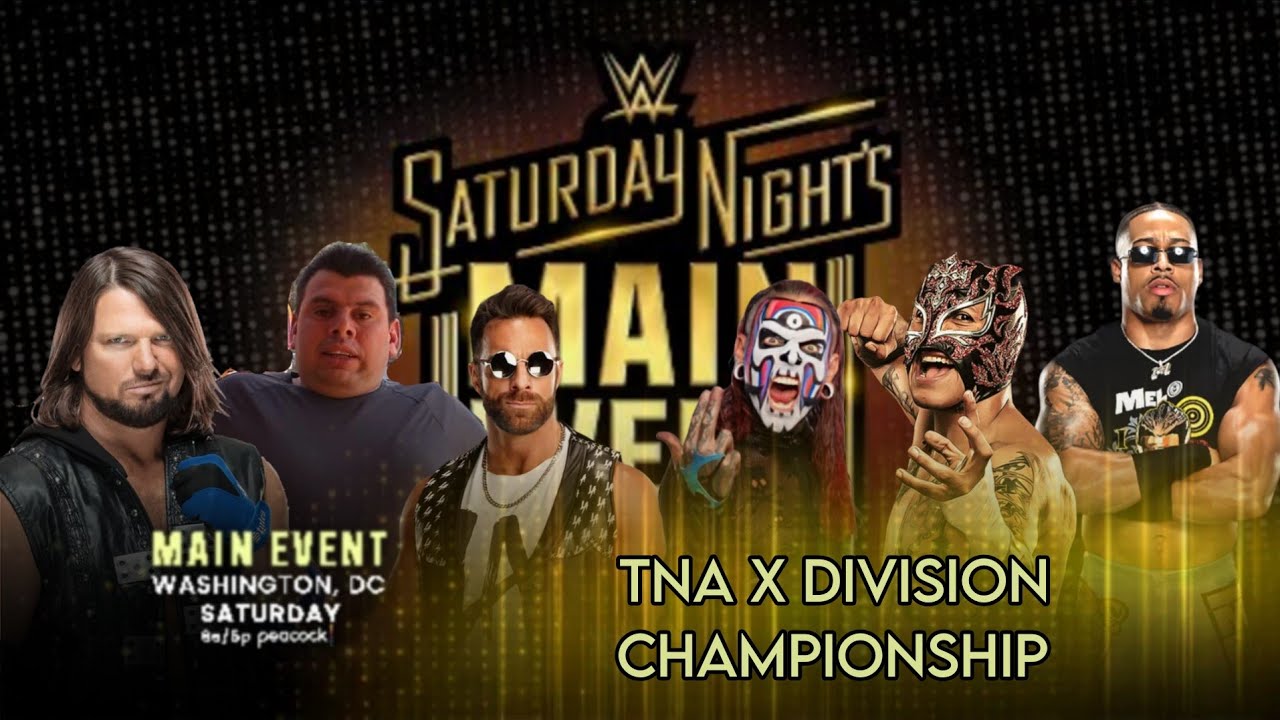 SATURDAY NIGHT MAIN EVENT JOHN CENA LAST MATCH | TNA X DIVISIÓN CHAMPIONSHIP | WWE 2K24