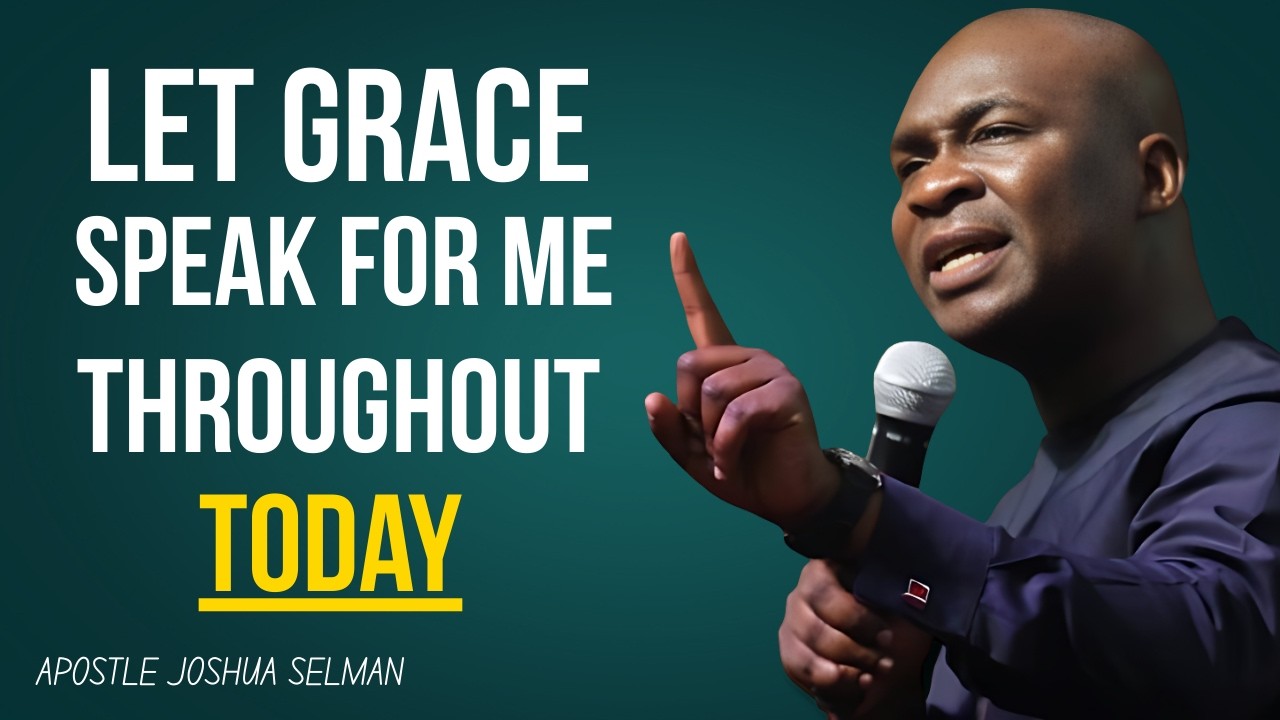 LET GRACE SPEAK FOR YOU THIS MORNING 🔥 | PROPHETIC DECLARATION THAT WILL CHANGE YOUR STORY