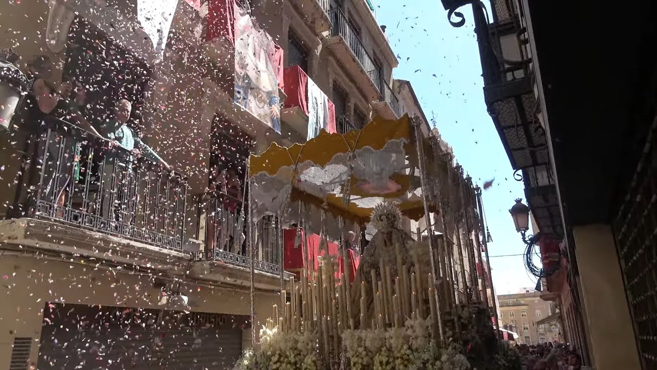 PETALÁ Virgen de la VICTORIA C/Maestra Jaén 2023