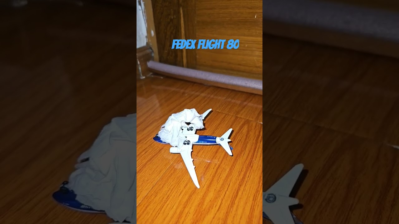 FedEx Flight 80 Recreation #fedexflight80 #aviation #modelplanes