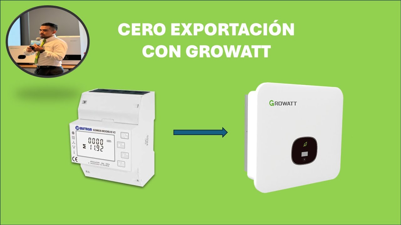CERO EXPORT: Evita enviar energía a la red con inversores solares Growatt