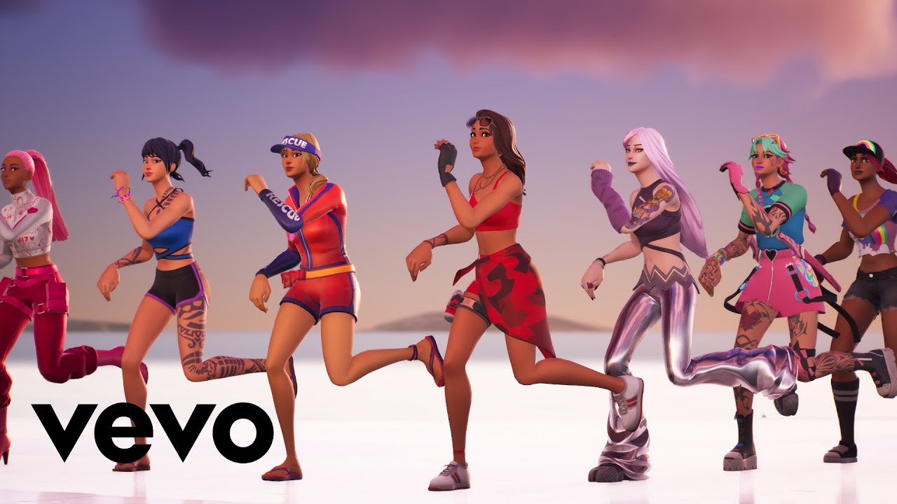 Fortnite | Mona Lisa (Official Fortnite Music Video) | NEW EMOTE