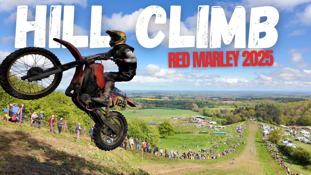 Mud, Mayhem & Motorbikes –  Hill Climb CRASHES You Have to See! Red Marley 2025