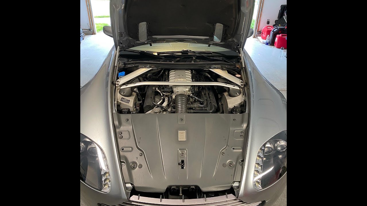 Aston Martin Vantage Oil Change