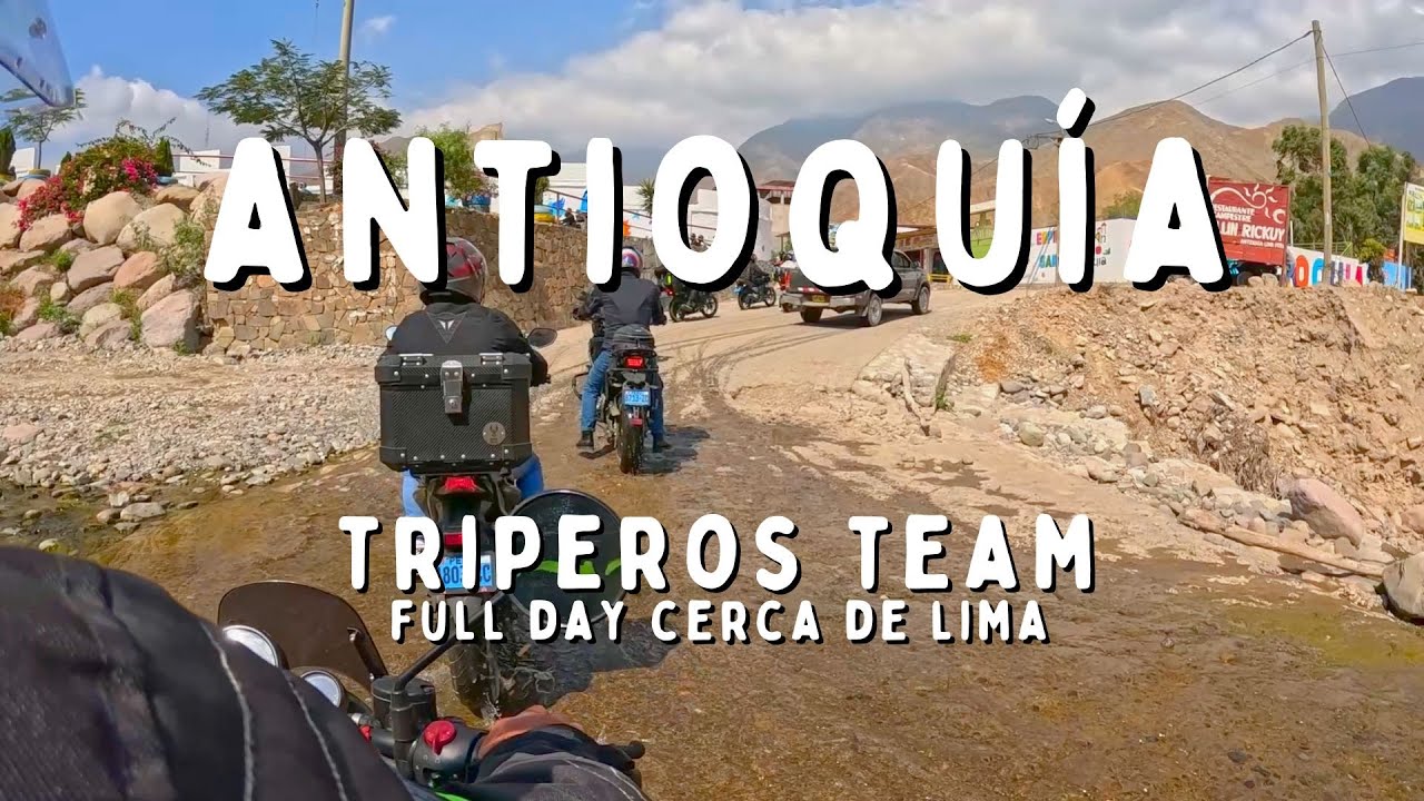 Antioquía en moto 2025 - Triperos Team -  Rutas cortas cerca de Lima - Royal enfield hunter 350cc