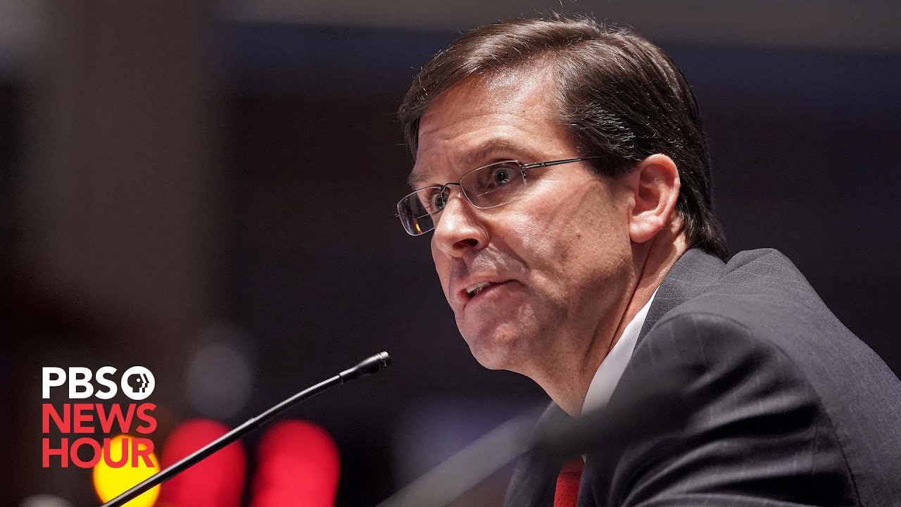 Former Defense Secretary Mark Esper details his fraught relationship with Trump