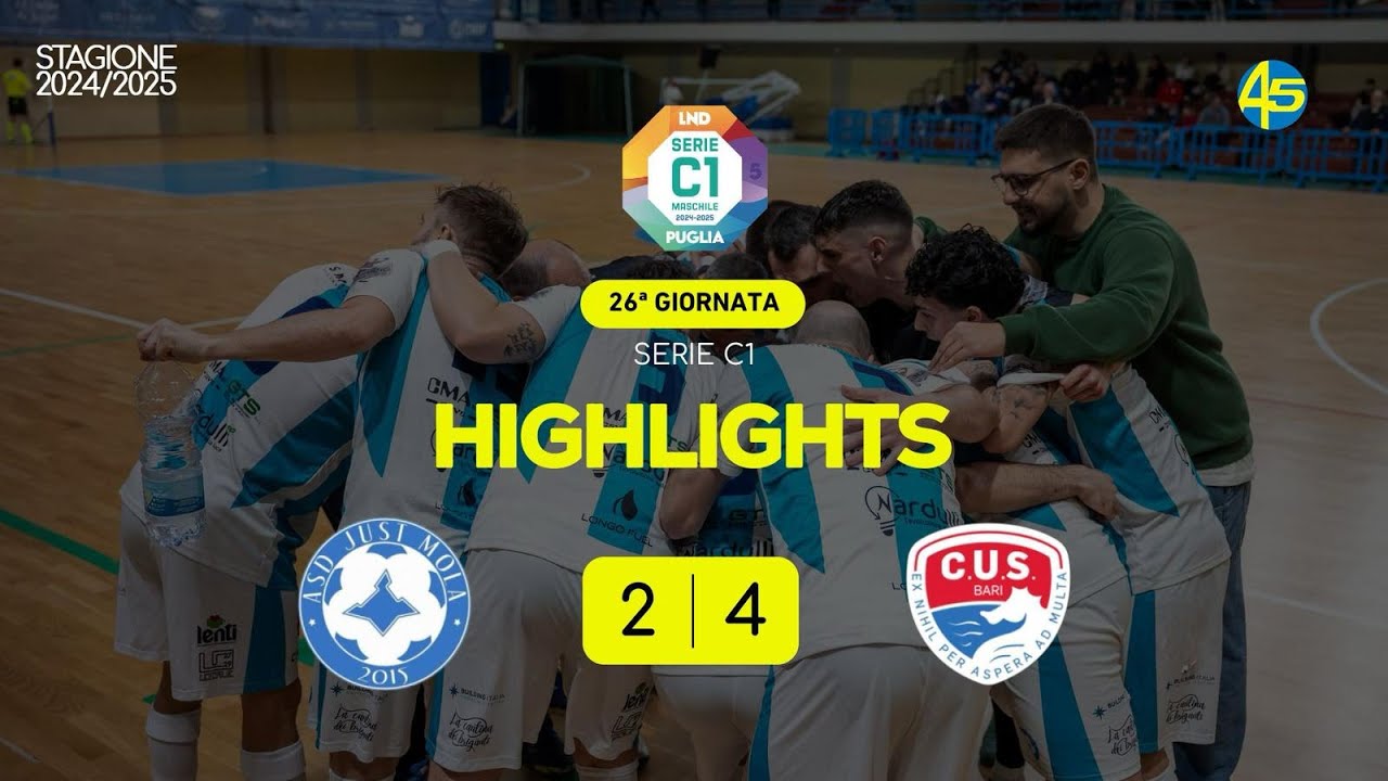 Just Mola-Cus Bari 2-4 | HIGHLIGHTS | Serie C1 2024-25