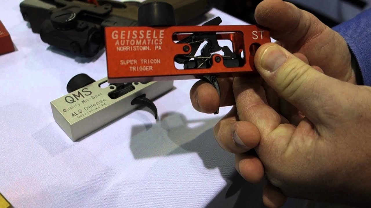 Триггер Geissele Super Tricon от Geissele Automatics и Джеффа Гонсалеса из Trident Concepts