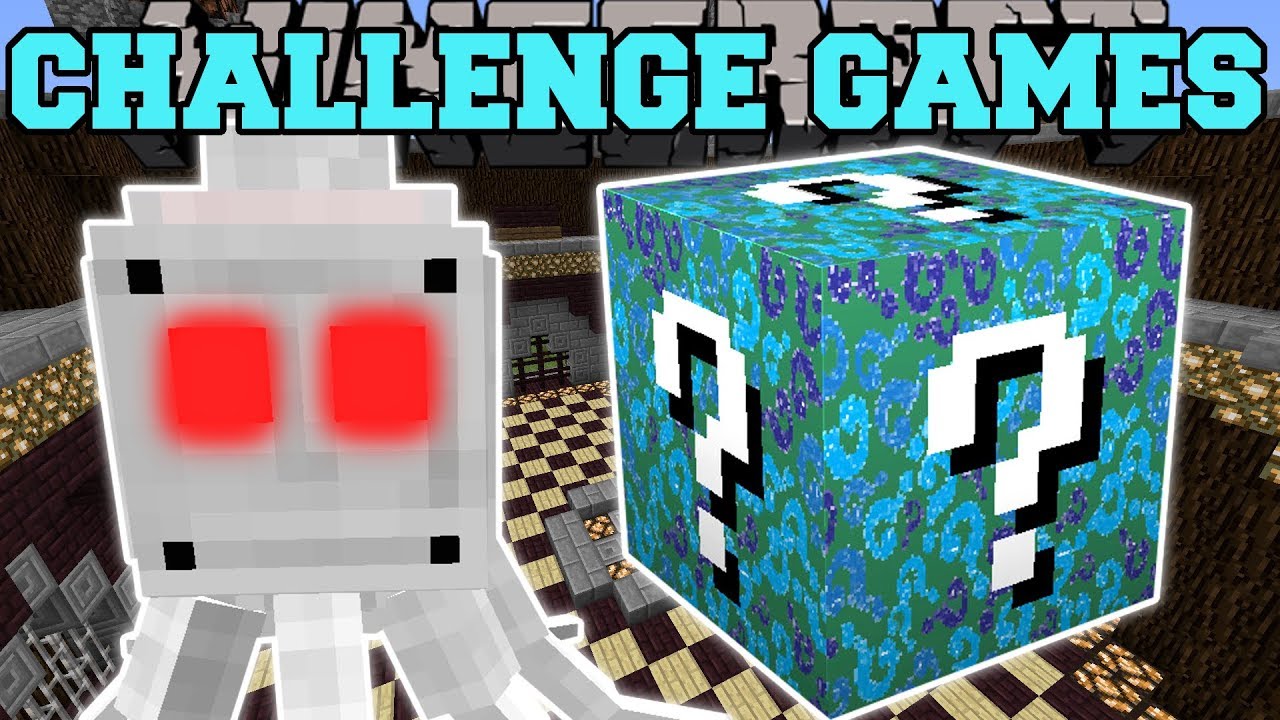 Minecraft: ИГРЫ-ИСПЫТАНИЯ OCTOBOT - Мод Lucky Block - Мини-игра с модами