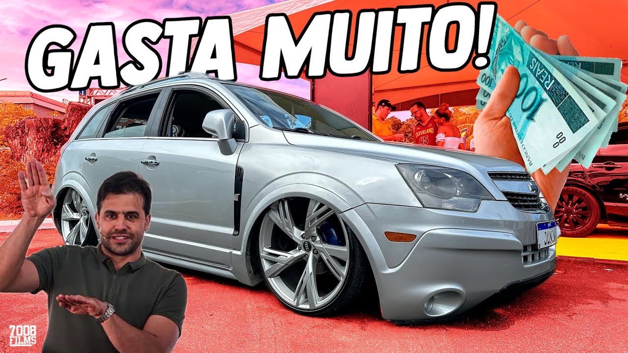CAPTIVA ARO 22 DA AUDI SUSPENSÃO A AR MOTOR V6 - ATÉ O PABLO MARÇAL TERIA UMA