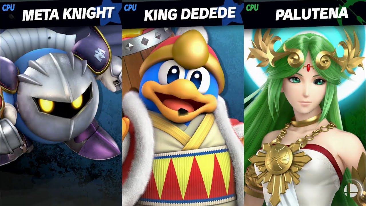 Super Smash Bros. Ultimate - Zahra’s Favorites Vs Palutena